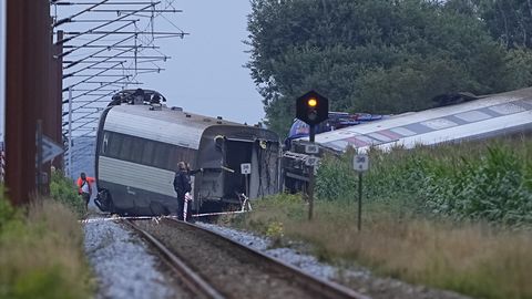 Dānijā dzelzceļa negadījumā bojā gājis viens cilvēks