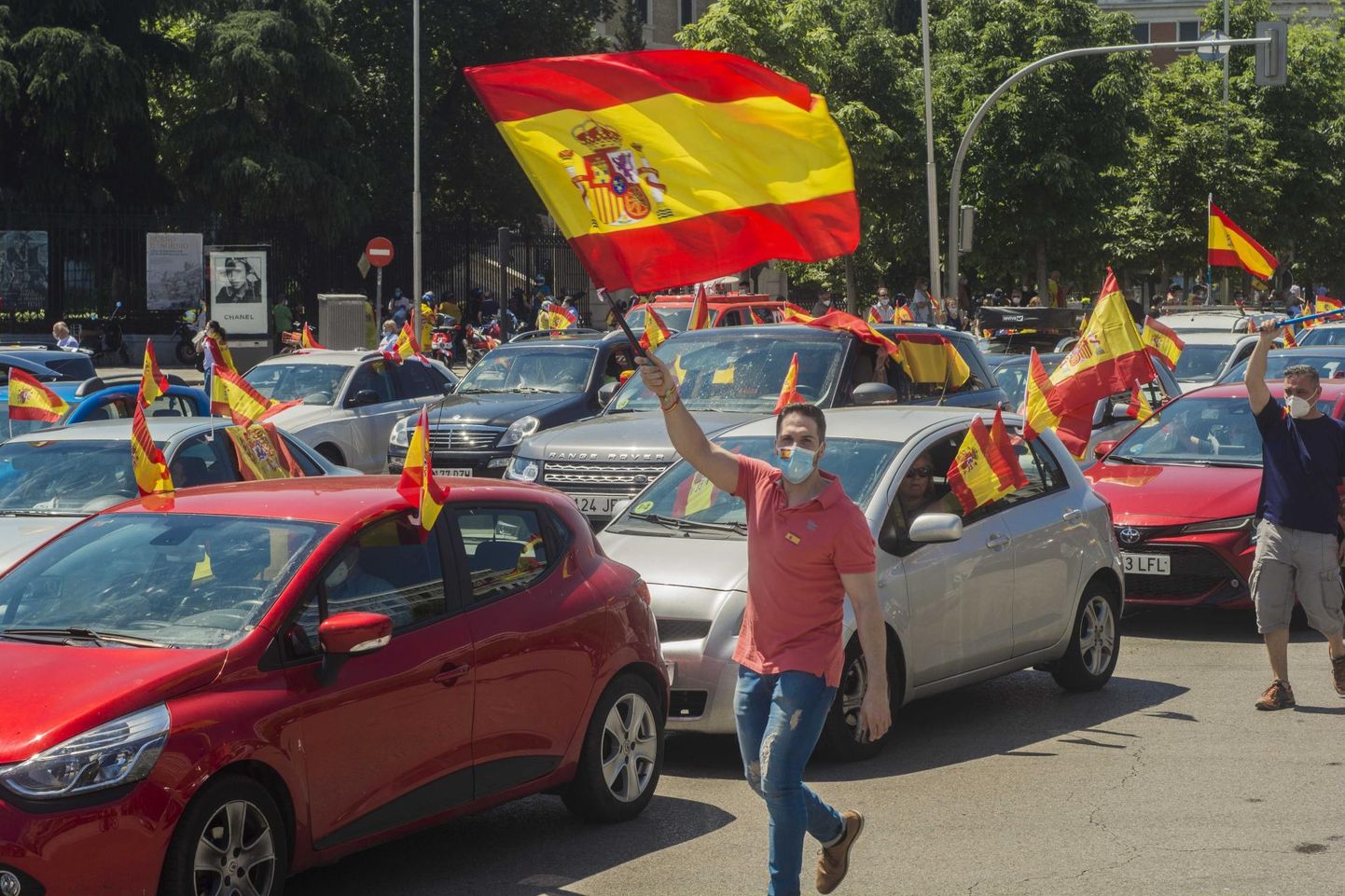 Paremäärmuslik Vox korraldas nädalavahetusel Madridi kesklinnas protestiaktsiooni, millega nõuti peaminister Pedro Sáncheze tagasiastumist.