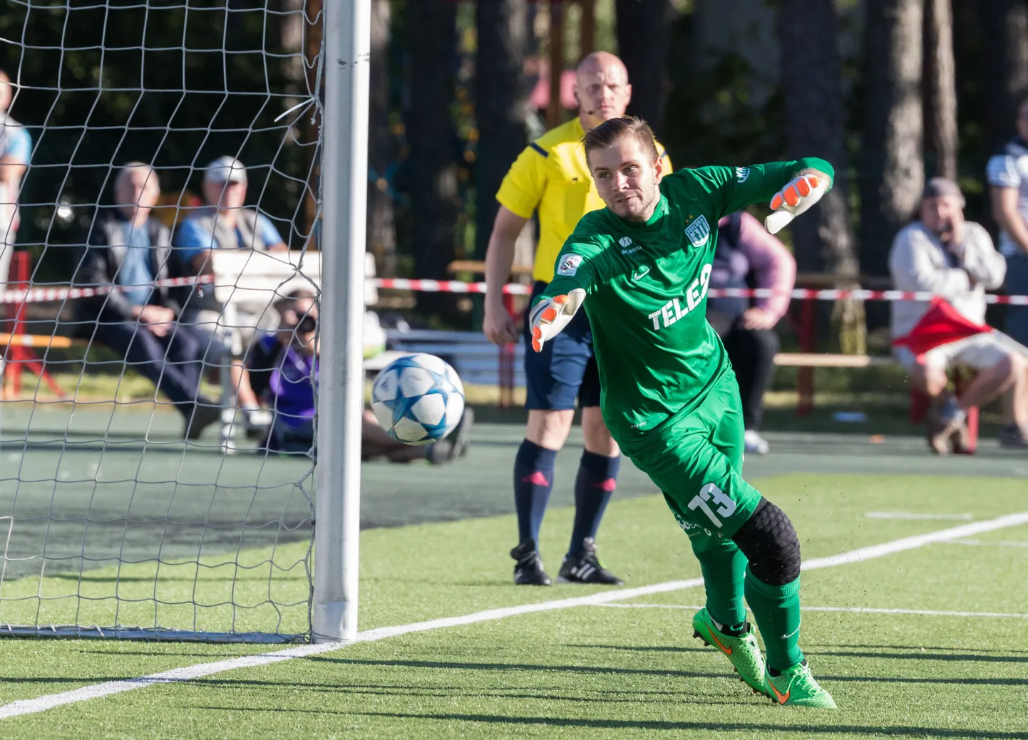 FC Flora väravavaht Mait Toom.