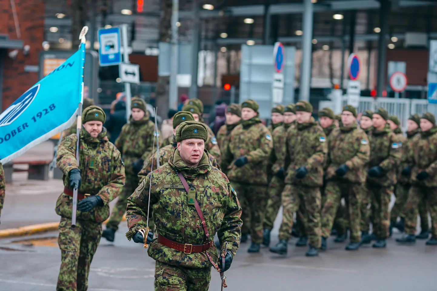 Kaitseliidu paraad Narvas Peetri platsil toimub 23. juunil ligi 1000 kaitseväelase osalusel.