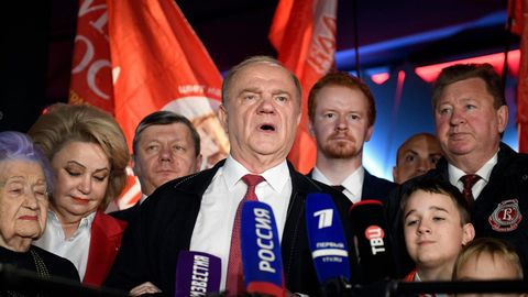 RAINER SAKS ⟩ Kas Vene parteijuht näitab oma pettumust valimistes? Sõja lõpetamise pooldamine kasvab