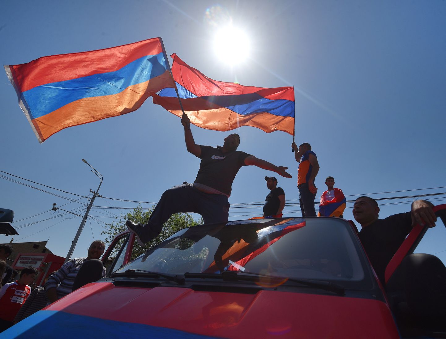 Протесты в Ереване. Иллюстративное фото.