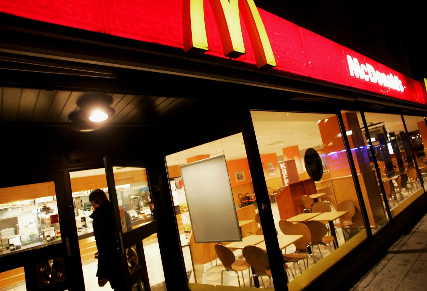 McDonald's Linköpingi linnas Rootsis.
