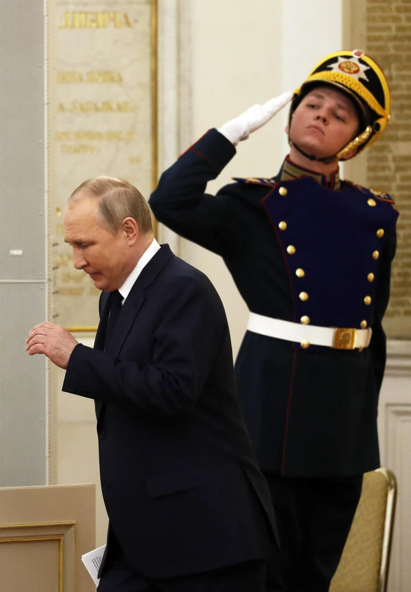 Vladimir Putin Kremlis 26. aprillil 2022