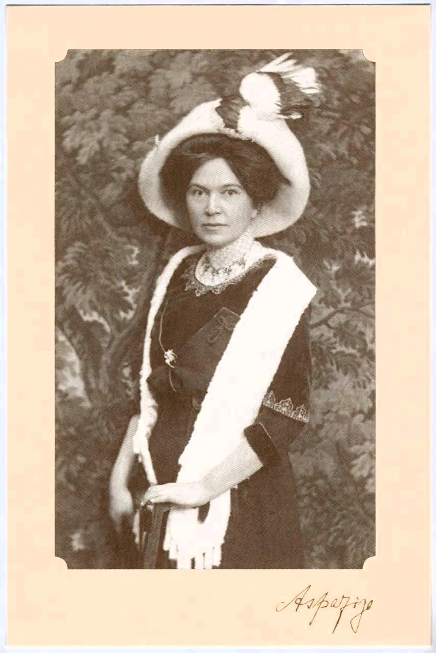 Dzejniece, dramaturģe un tulkotāja Aspazija (1865-1943).