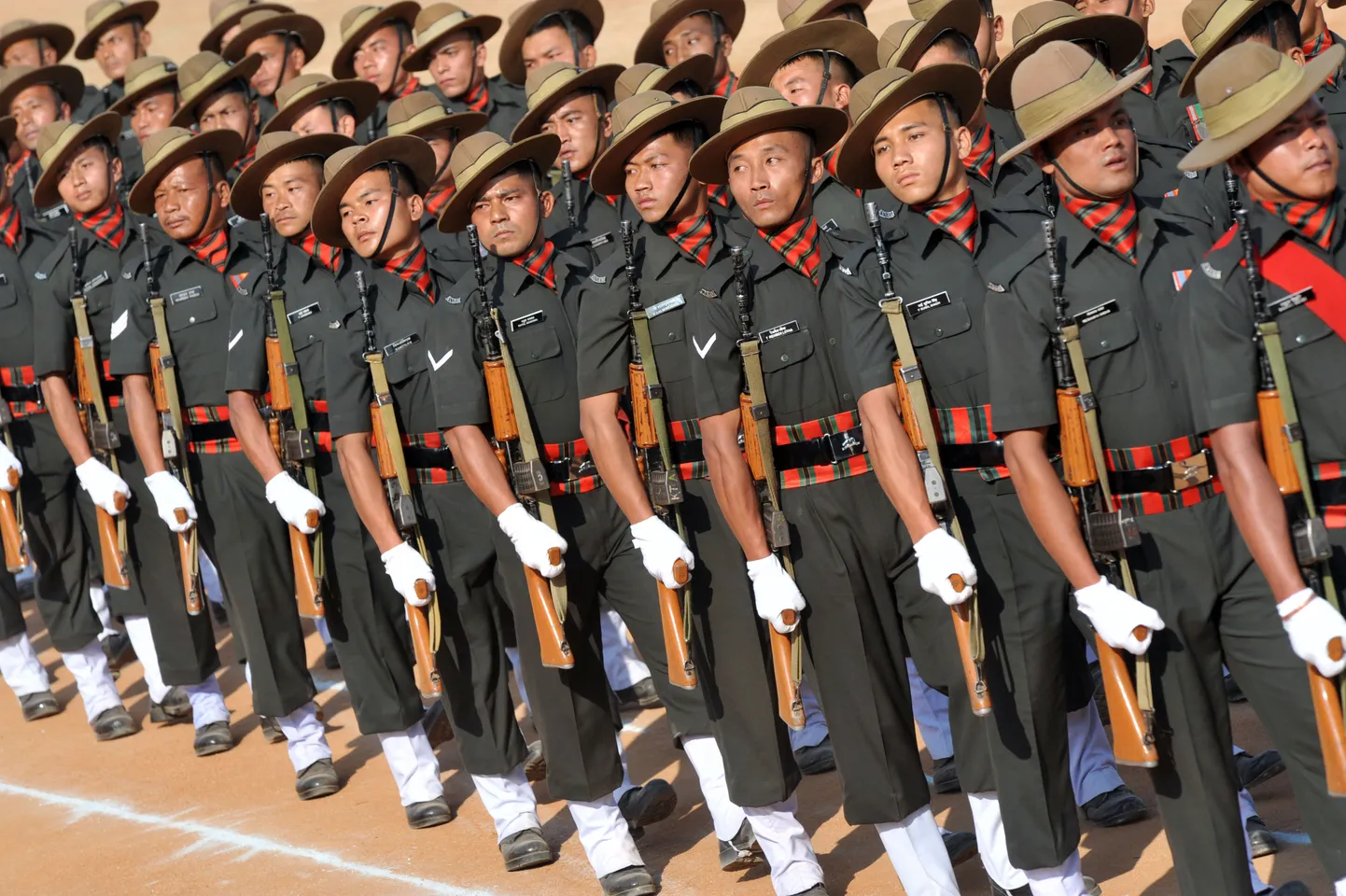 India armee sõdurid.