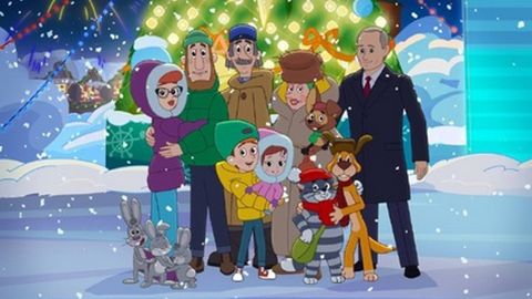 PUTIN LÄHEB PROSTOKVAŠINOSSE ⟩ Venemaa valitseja esineb multifilmi uusaastaosas