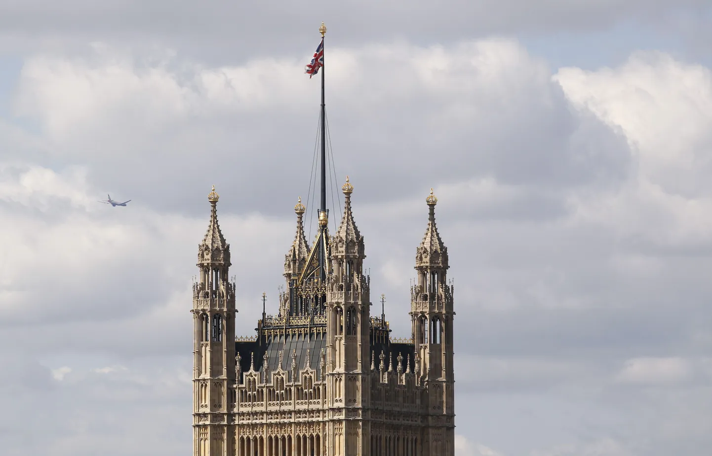Здание британского парламента.