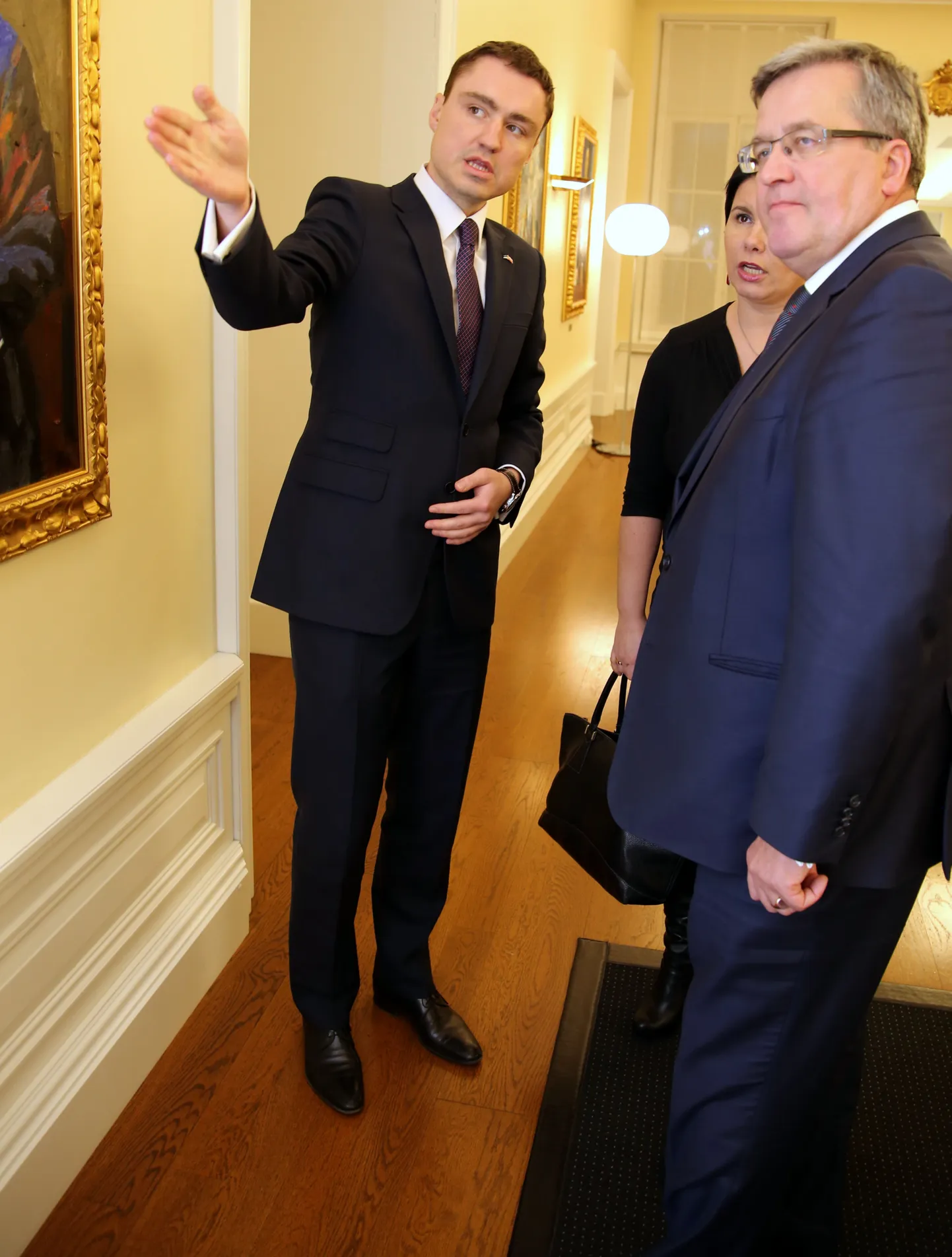 Taavi Rõivas ja Bronisław Komorowski.