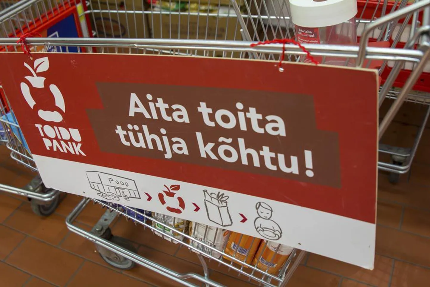 Pagulaste kõhtu annetajad täita ei tahtnud. Foto on tehtud eelmise aasta oktoobris.