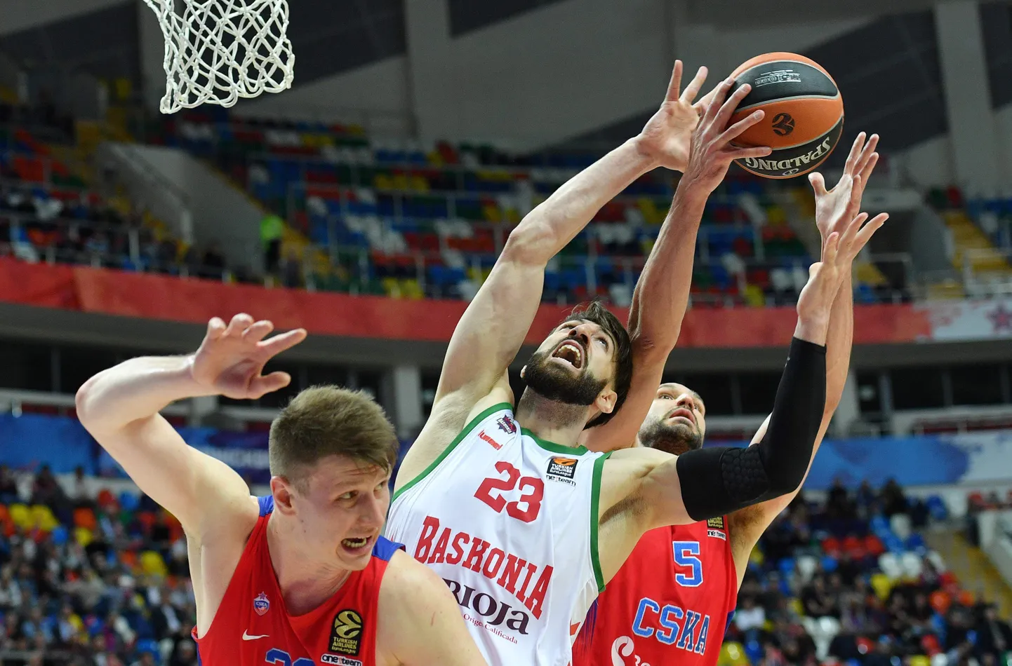Baskonia vs Moskva CSKA veerandfinaali avamäng.