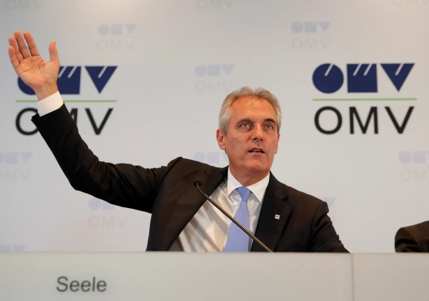 Austria energiahiiu OMV juhatuse esimees Rainer Seele näeb Vene gaasitoru projektil üksnes plusse.