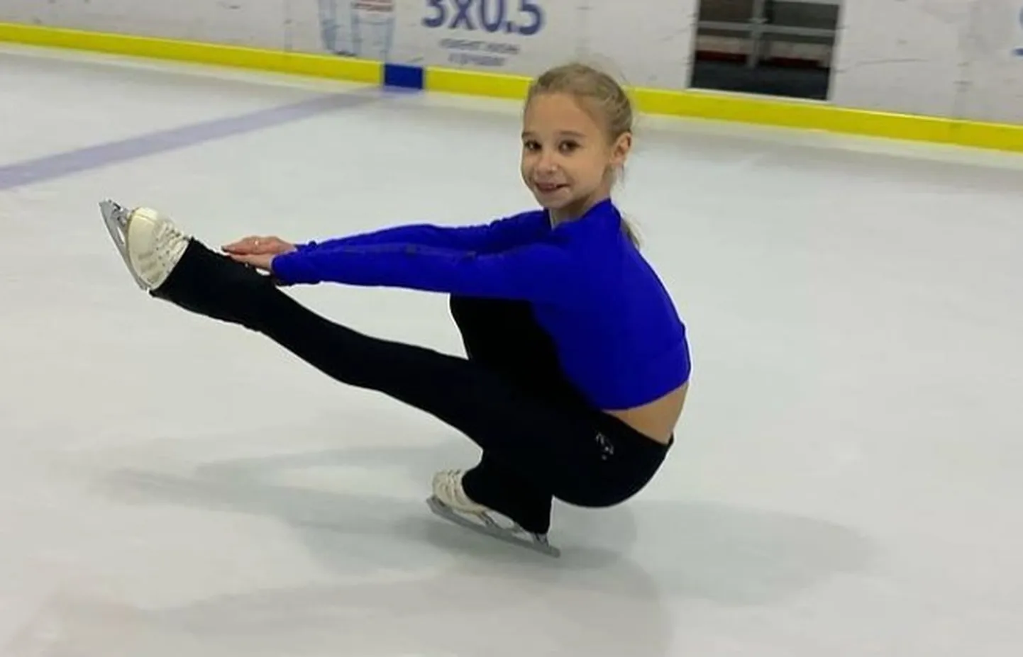 12- aastane Venemaa iluuisutamise talent Veronika Žilina.