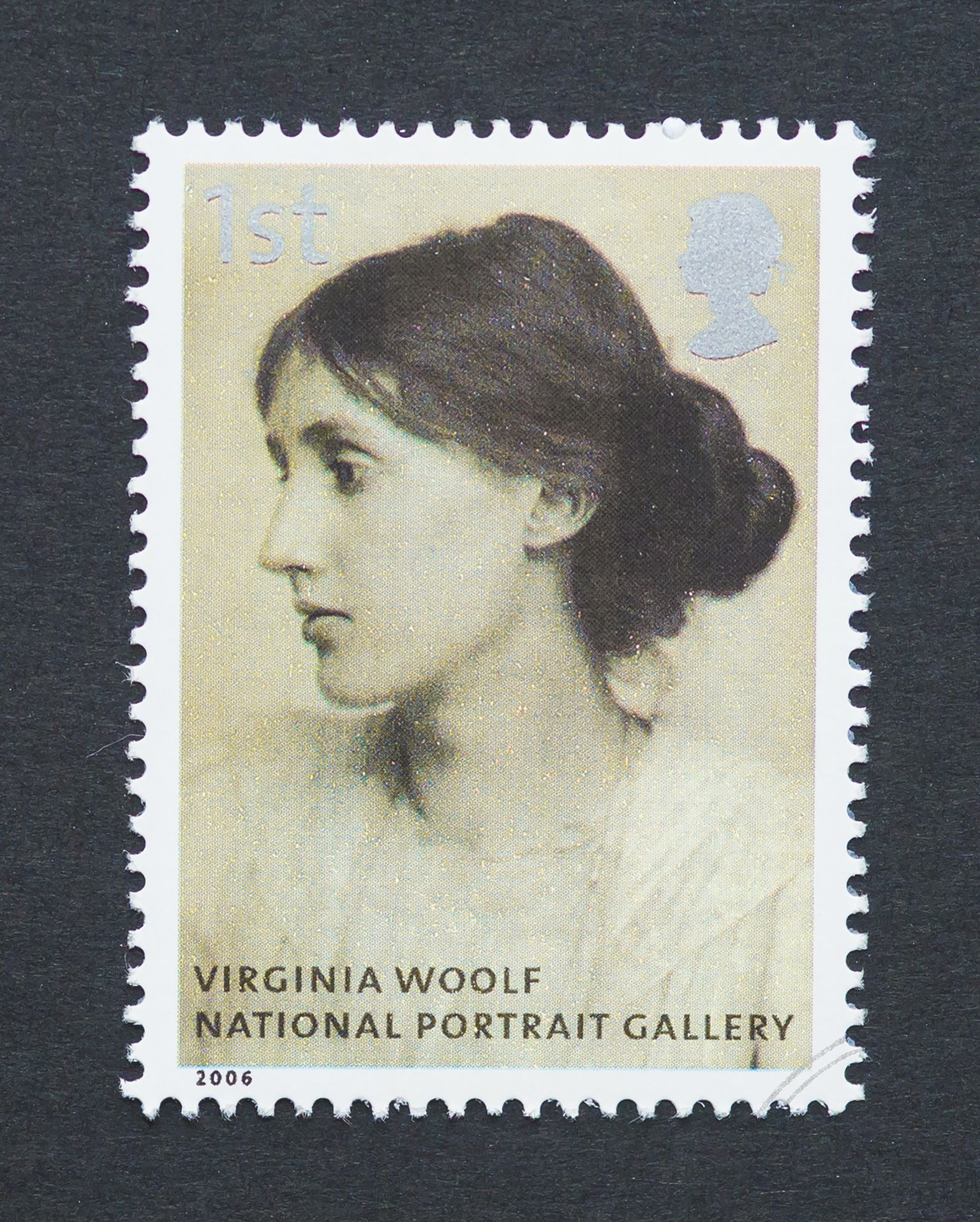Ühendkuningriikide postmark, Virginia Woolf.