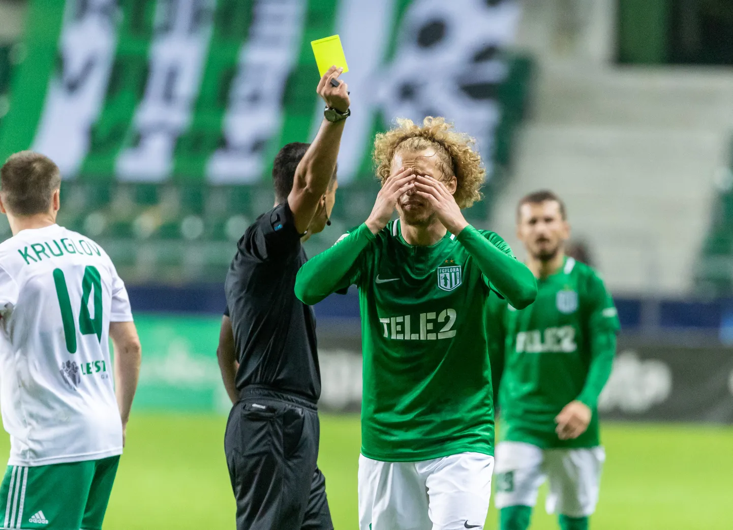 Flora ja Levadia kohtumine.