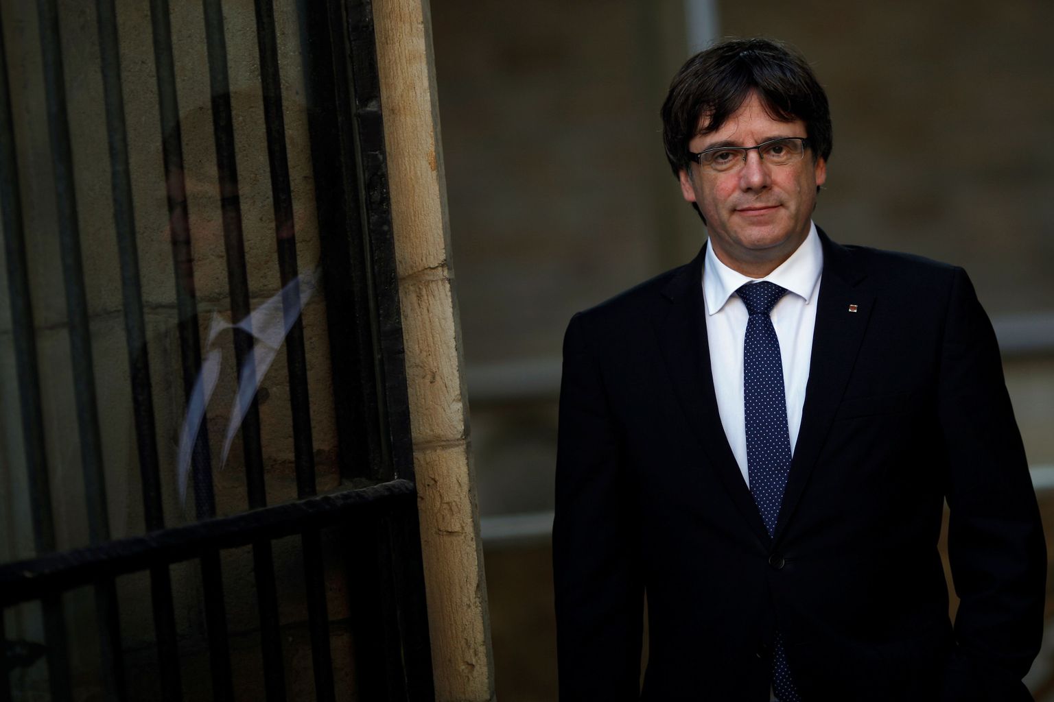Kataloonia president Carles Puigdemont enne 1. oktoobri iseseisvusreferendumit.