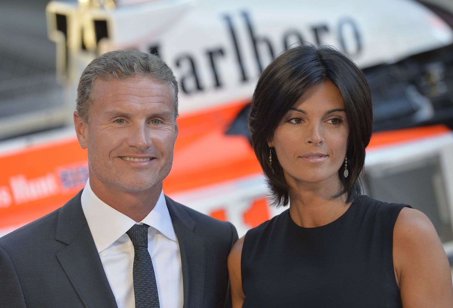 David Coulthard oma abikaasa Karen Minieriga.