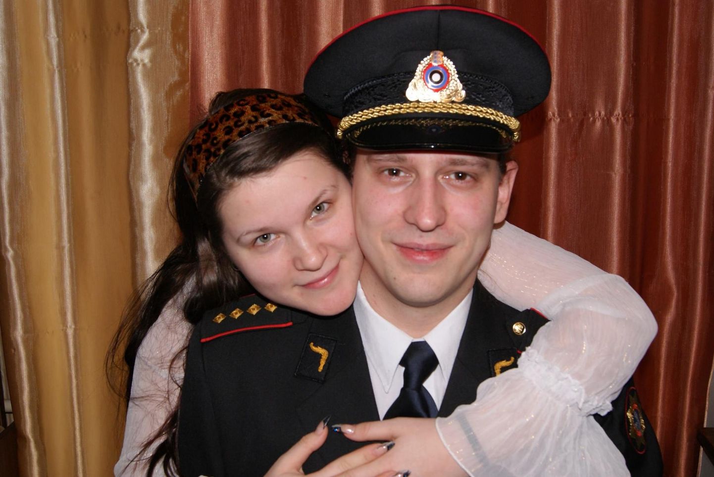 Michael Makarov abikaasaga.