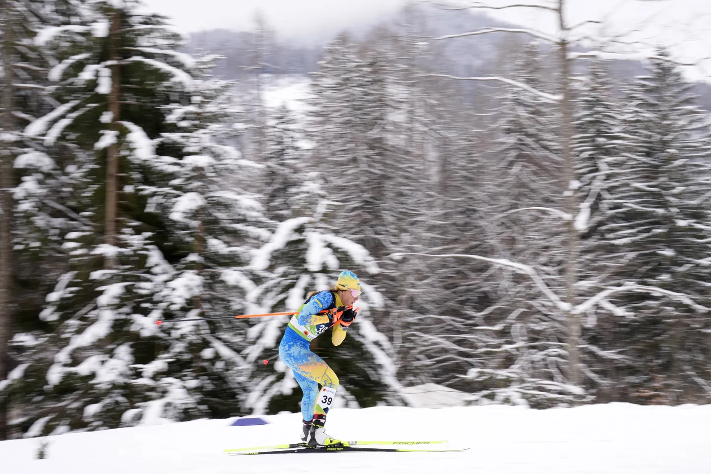 Viktorija Oleh ja teised Ukraina suusatajad jätsid Tour de Ski ootamatult pooleli.