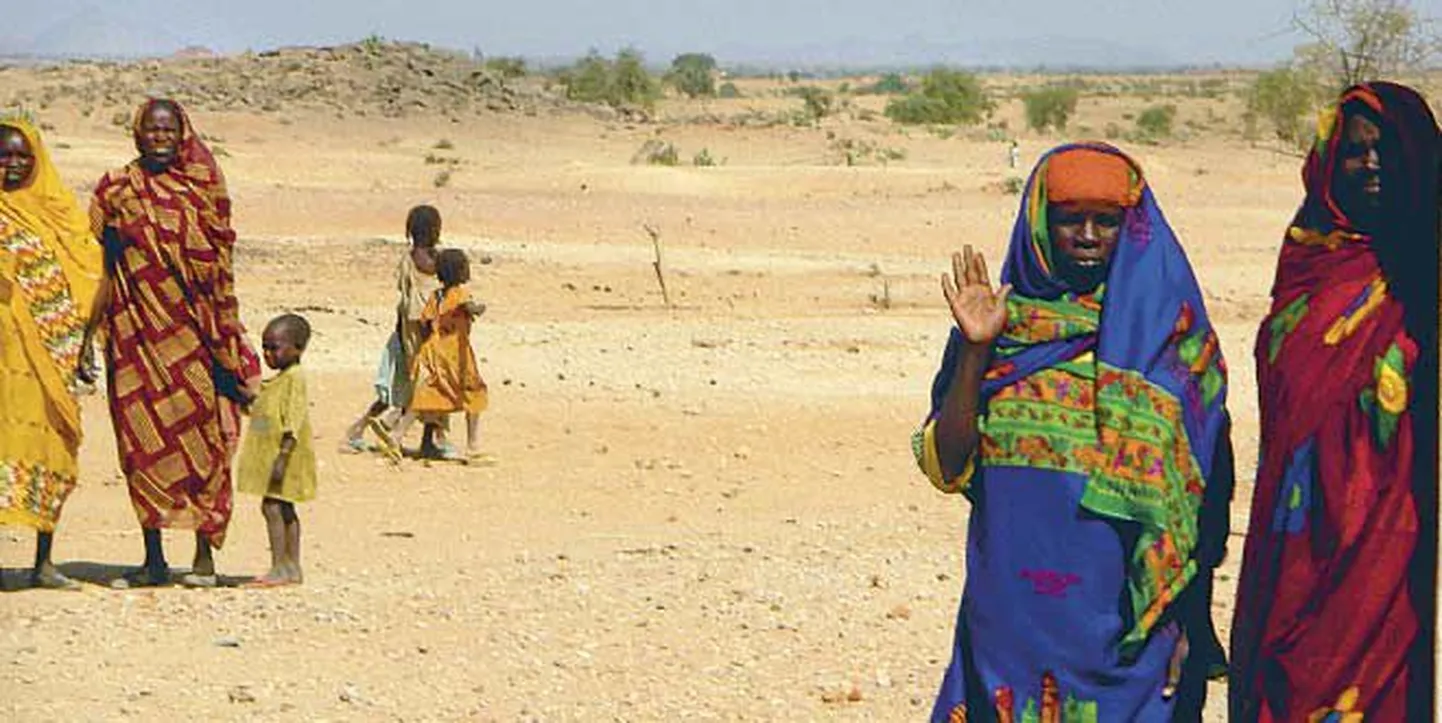 Darfuri põgenikud Taadis.