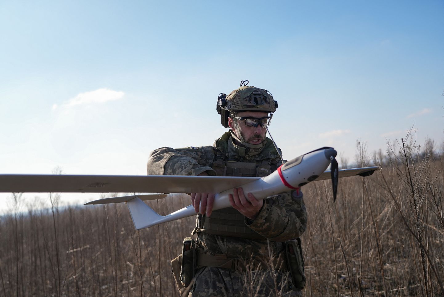Mara – ukrainlaste mehitamata õhurelv kohe valmis rünnakuks. Lõman, jaanuar 2024.