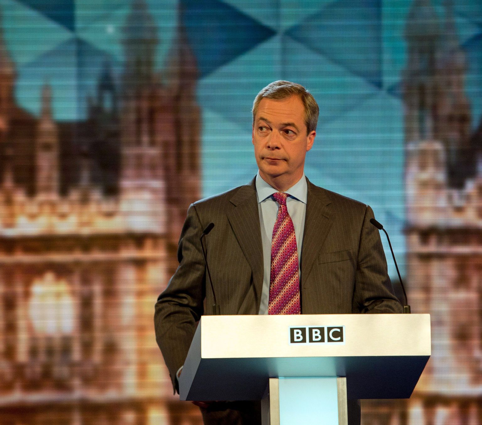 Briti Iseseisvuspartei juht Nigel Farage.
