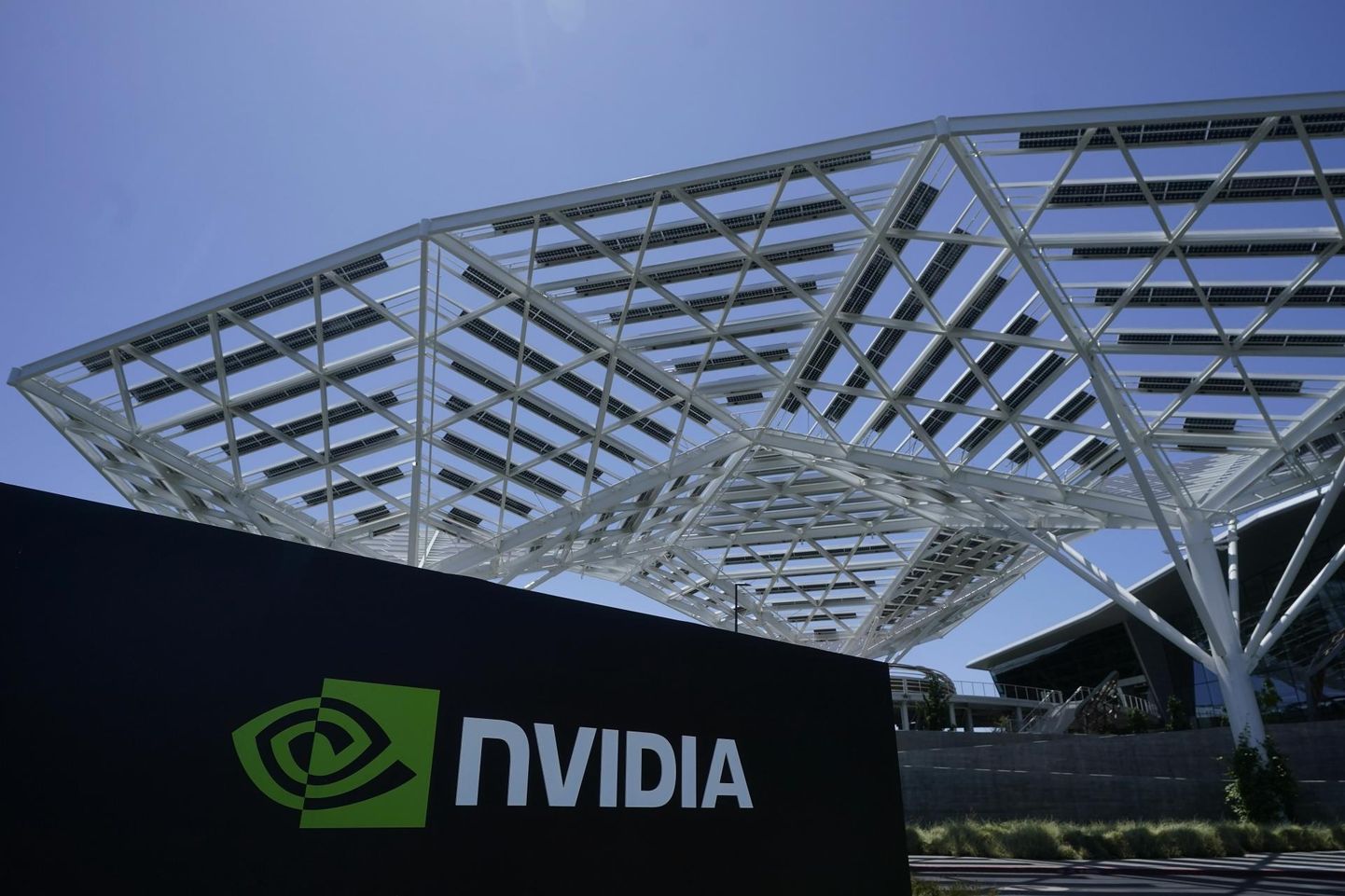 Nvidia logo Santa Claras Californias.