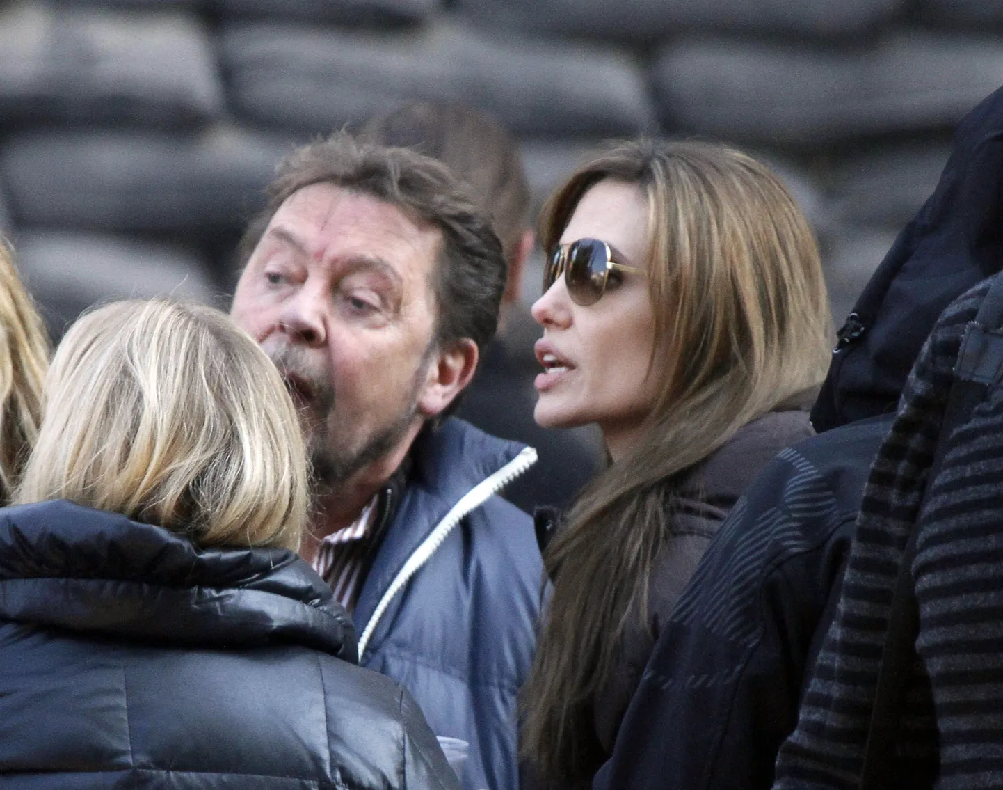 Angelina Jolie kõnealuse filmi võtetel eile Ungaris Budapestis
