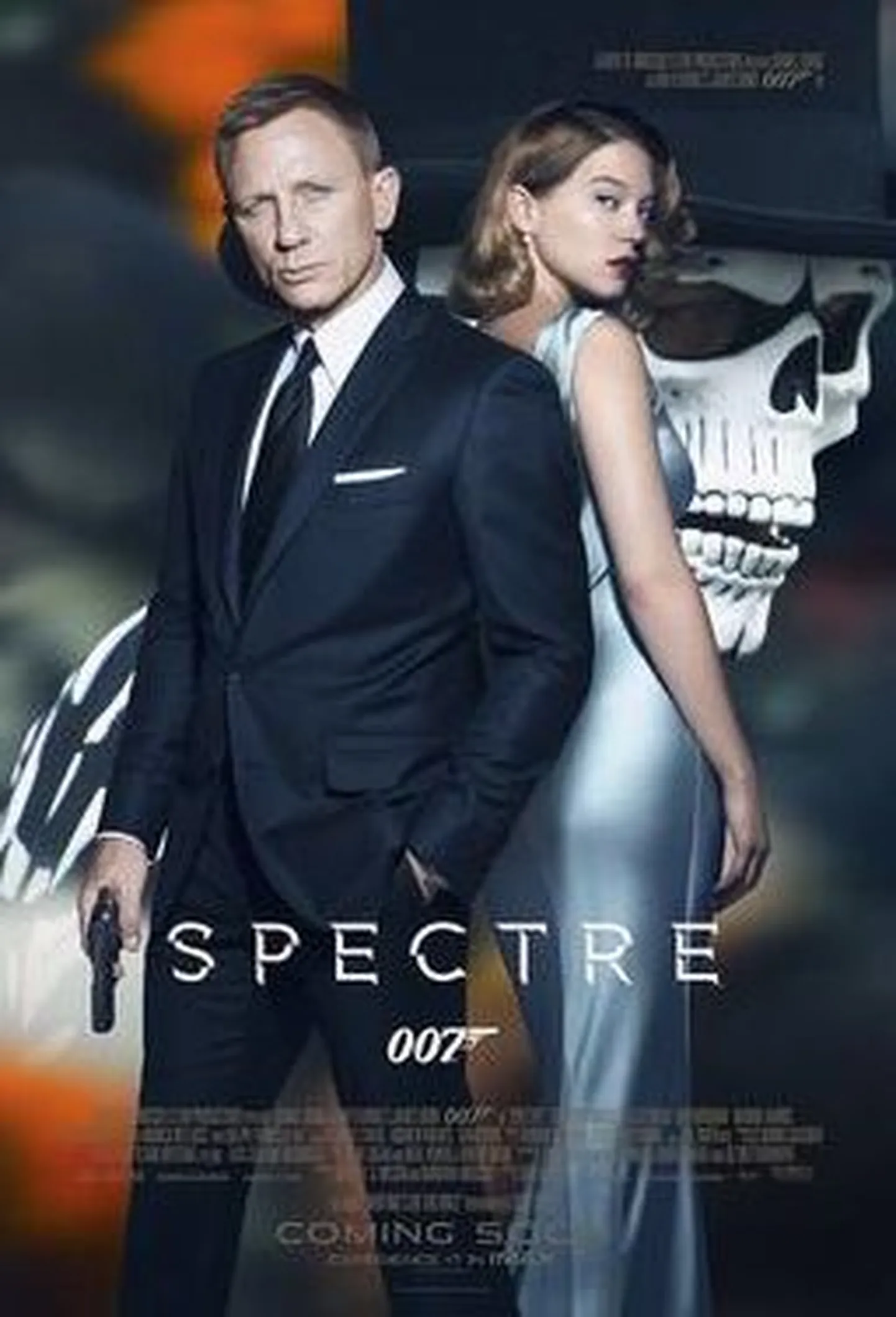 Filmi «Spectre» reklaamplakat