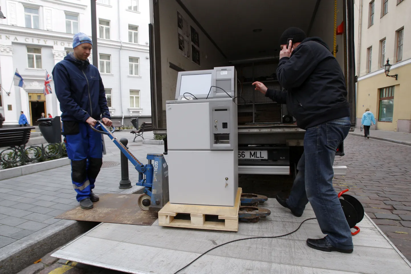 Mündiautomaat.