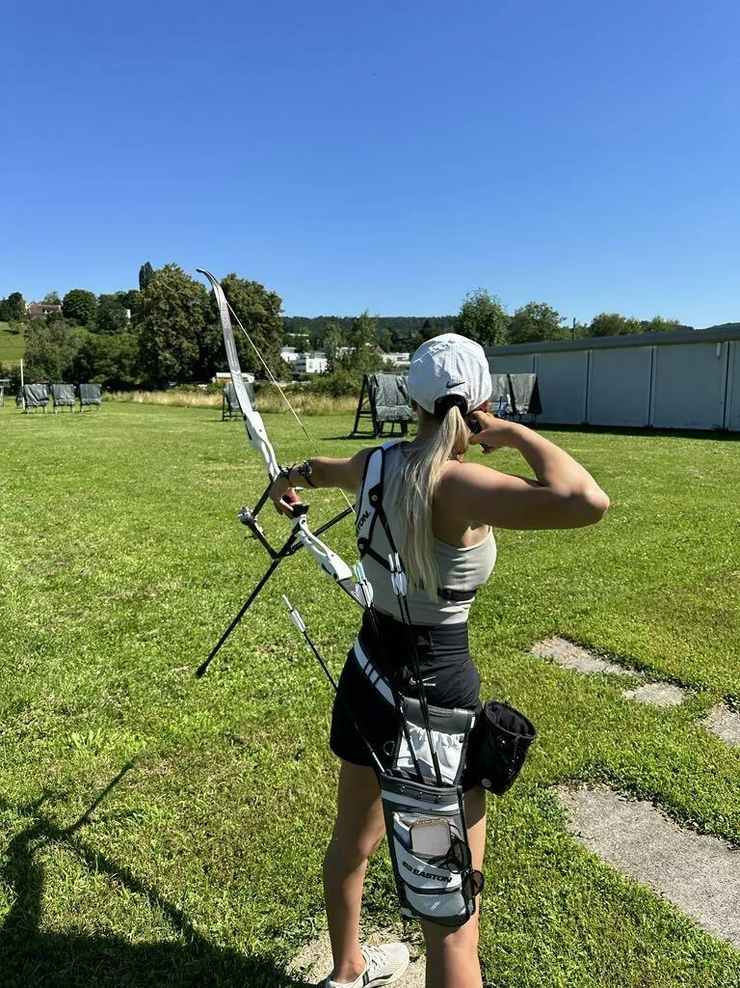 Reena Pärnat annab vormile viimast lihvi Šveitsis Lausanne'is.