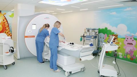 Väiksed patsiendid vaatavad nüüd pika MRT-uuringu ajal multikaid