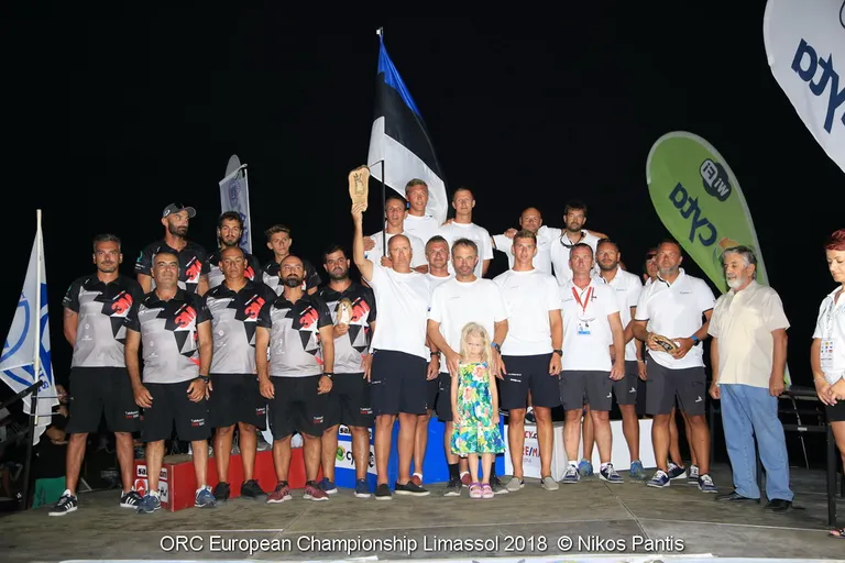 Katariina II EST949 (One Off), kapten Aivar Tuulberg - 2018.a avamerepurjetamise ORC C klassi Euroopa meister - Limassol, Küpros