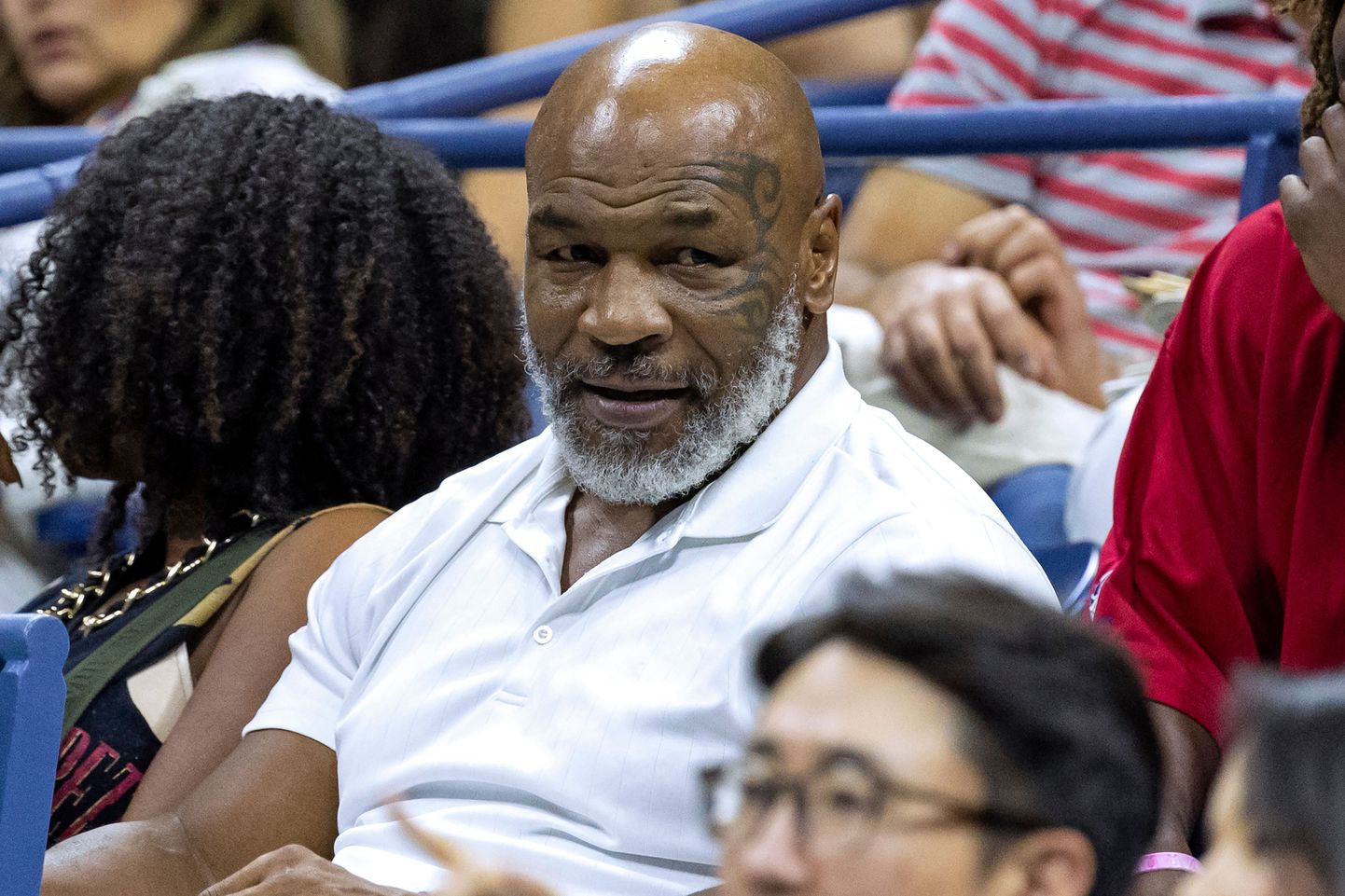 Mike Tyson septembri alguses New Yorgis, kus külastas US Openi tenniseturniiri.