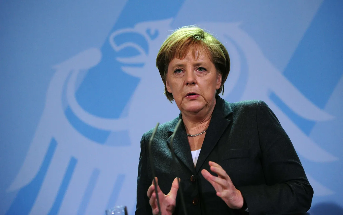 Angela Merkel.