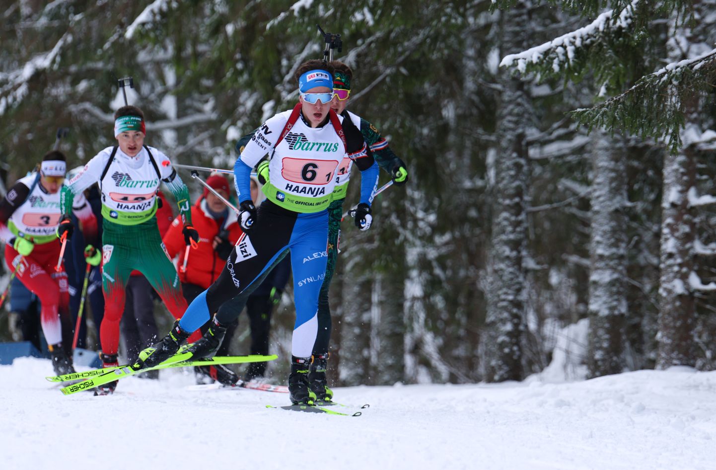 Eesti meeskond saavutas Haanja IBU juunioride etapil 5. koha.