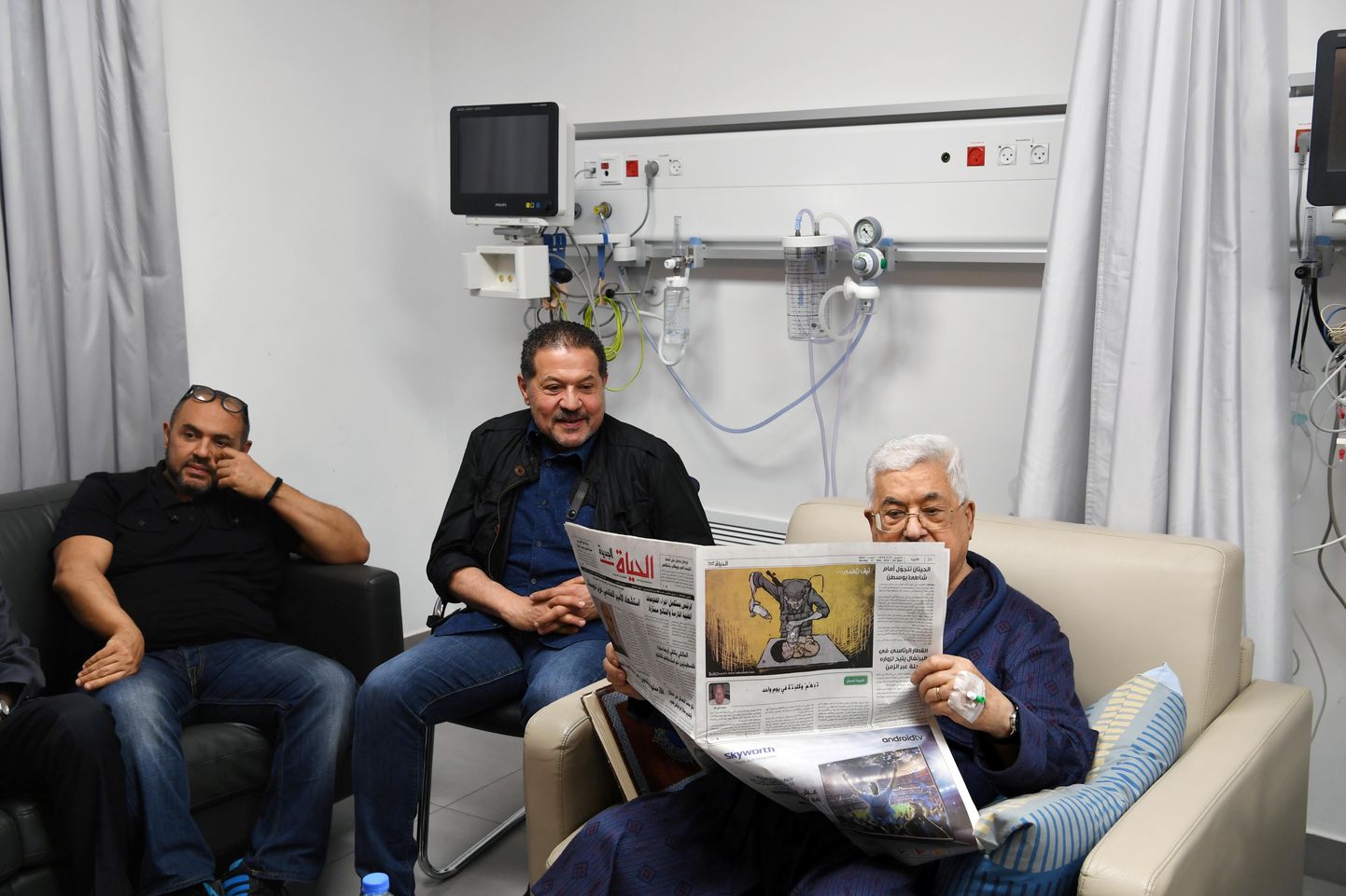 Mahmoud Abbas haiglas.