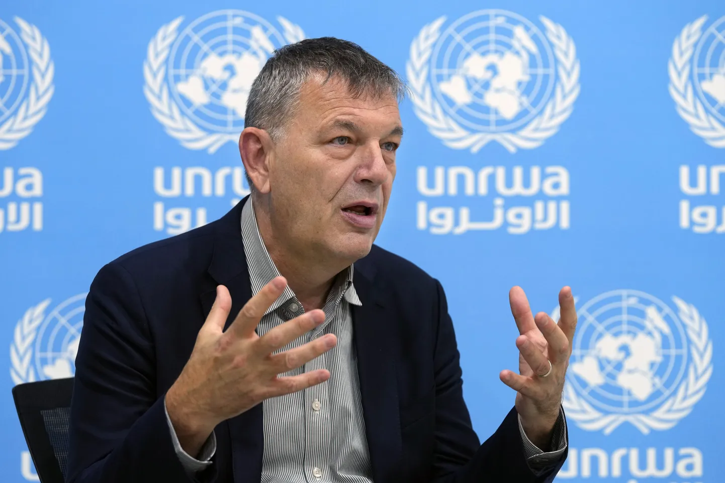 UNRWA juht Philippe Lazzarini.