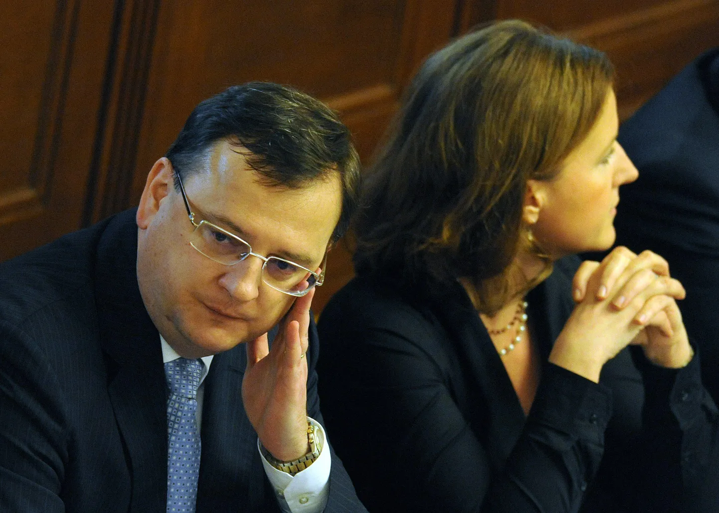 Petr Nečas ja Karolina Peake.