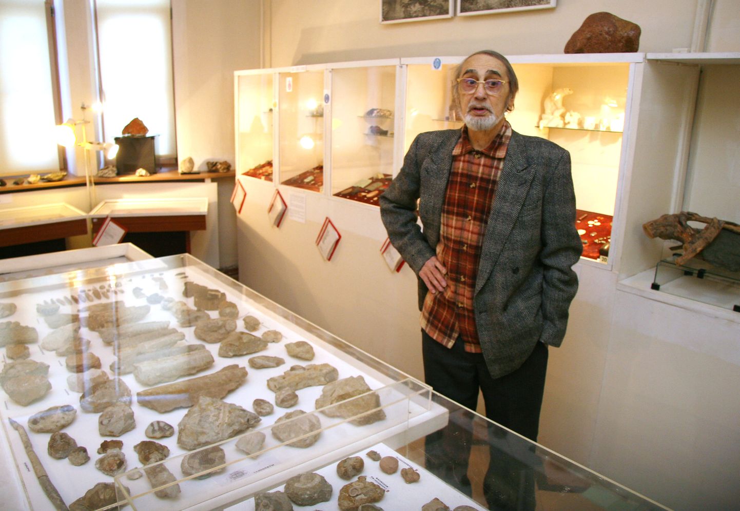 Aleksandr Popolitovi kokku pandud kollektsioonis on rohkelt mineraale, sealhulgas ka ainulaadseid.