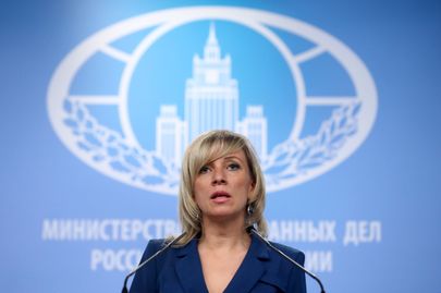 Venemaa välisministeeriumi eestkõneleja Maria Zahharova.