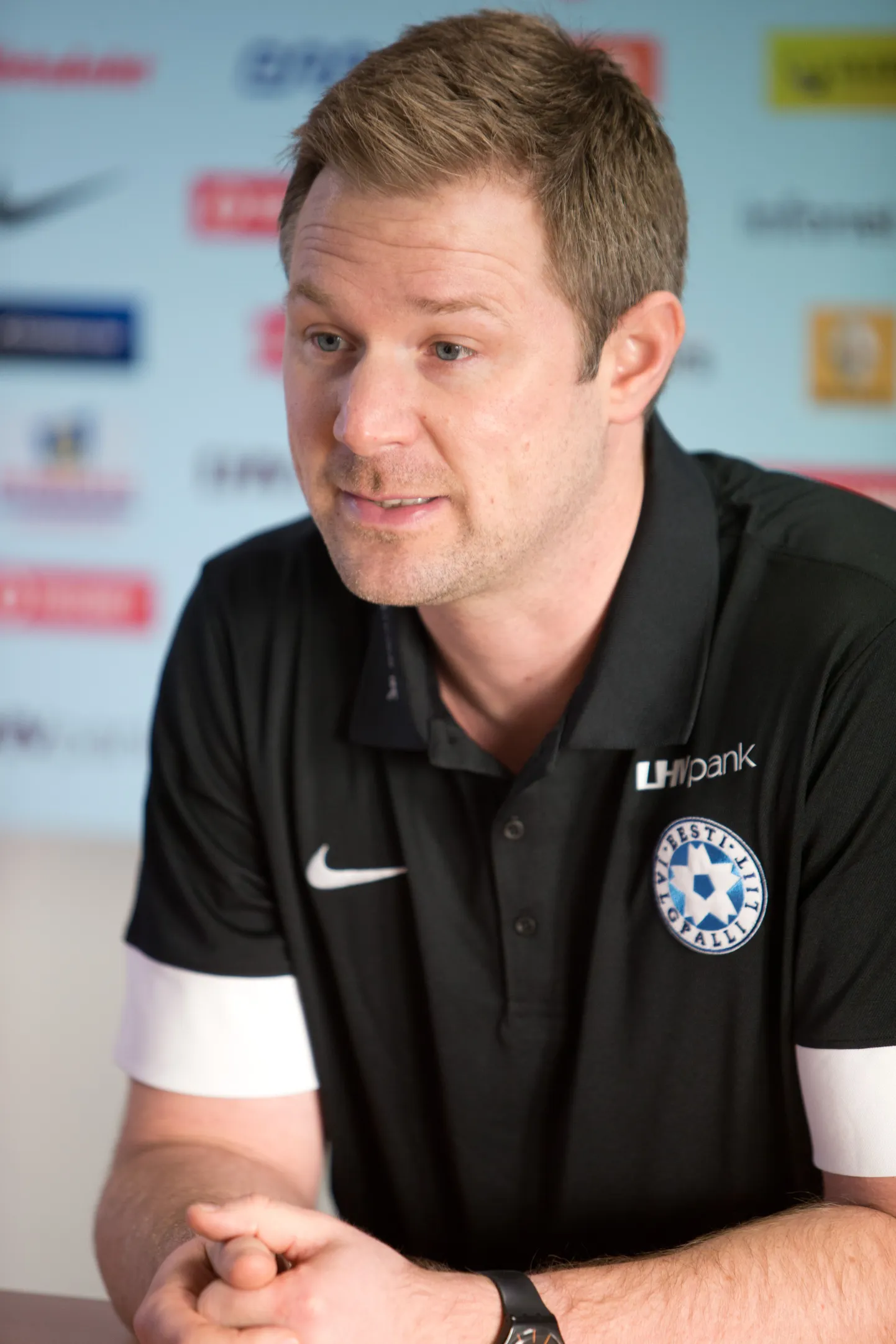 Eesti jalgpallikoondise peatreener Magnus Pehrsson