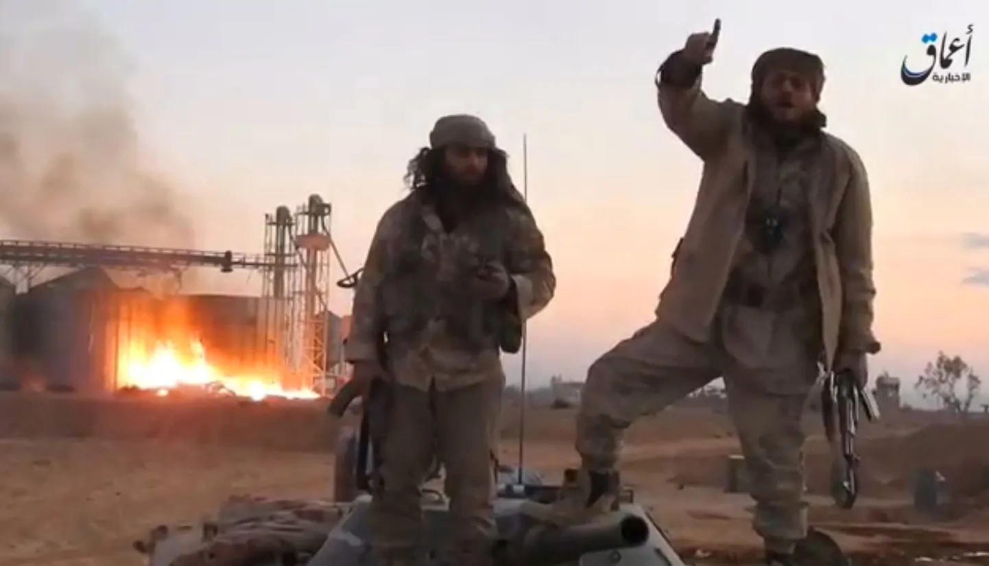 Islamiriigi võitlejad Süürias.
