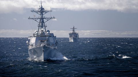 В Хельсинки прибыли четыре корабля НАТО