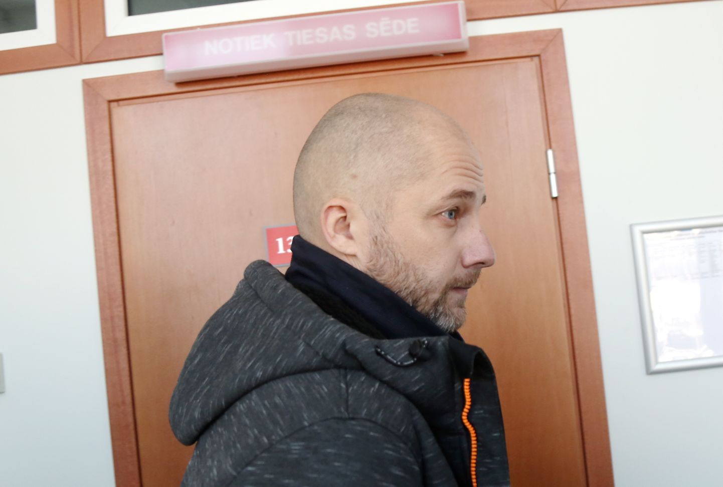 Kokneses kokaīna lietā aizturētais bijušais Valsts policijas darbinieks Agris Vaivods.