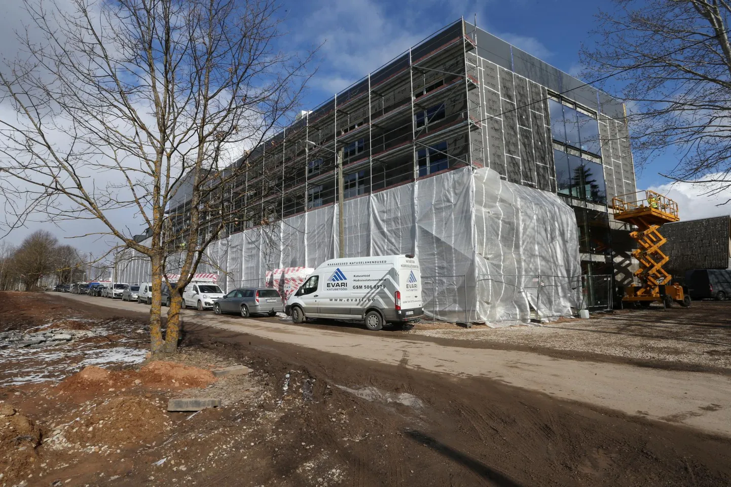 Lasteaeda ja vanadekodu ühendav Eluringikeskus valmib sel sügisel.