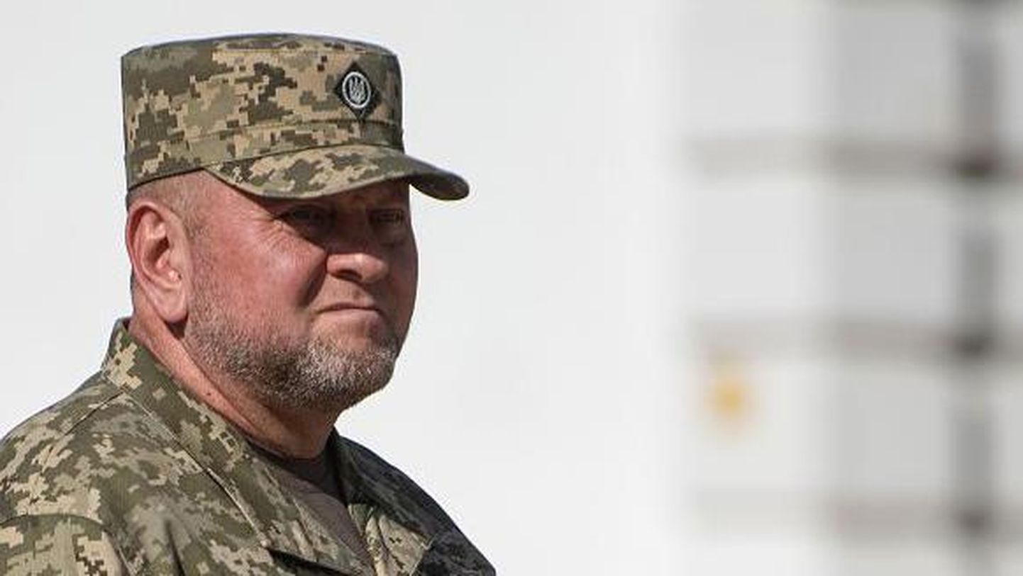 Главнокомандующий Вооруженными силами Украины генерал Валерий Залужный