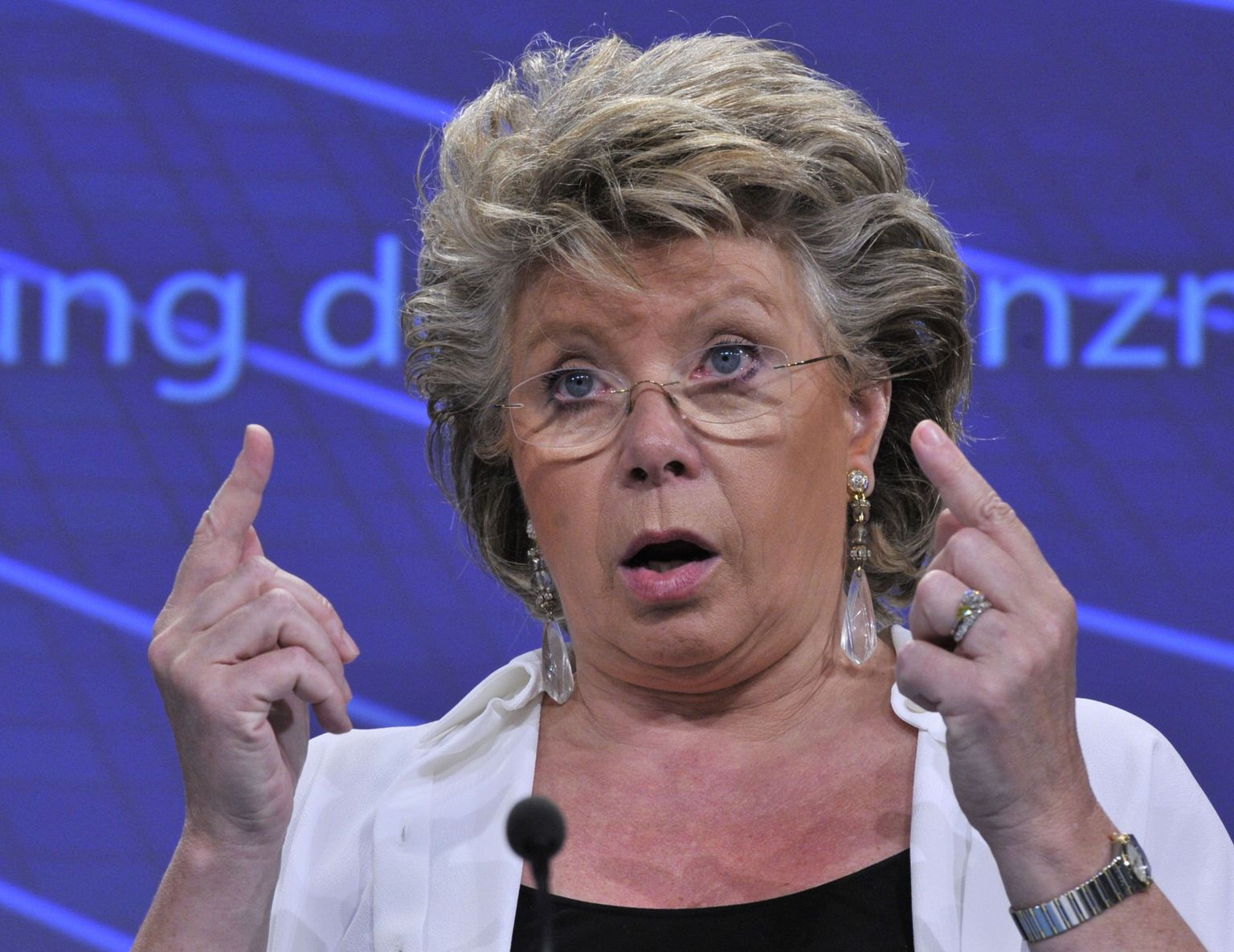 Euroopa Komisjoni asepresident Viviane Reding.