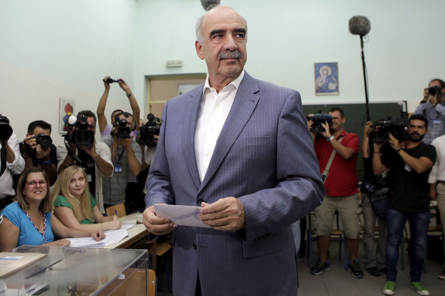 Kreeka konservatiivse erakonna Uus Demokraatia liider Vangelis Meimarakis