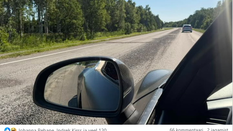 FOTOD ⟩ «Lisaks kogu linnale nüüd saab ka Taeblasse mööda kruusateed!» Haapsallasi häirivad linnas tehtavad teehooldustööd